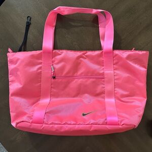 Nike shoulder tote bag. Pink and Cammo